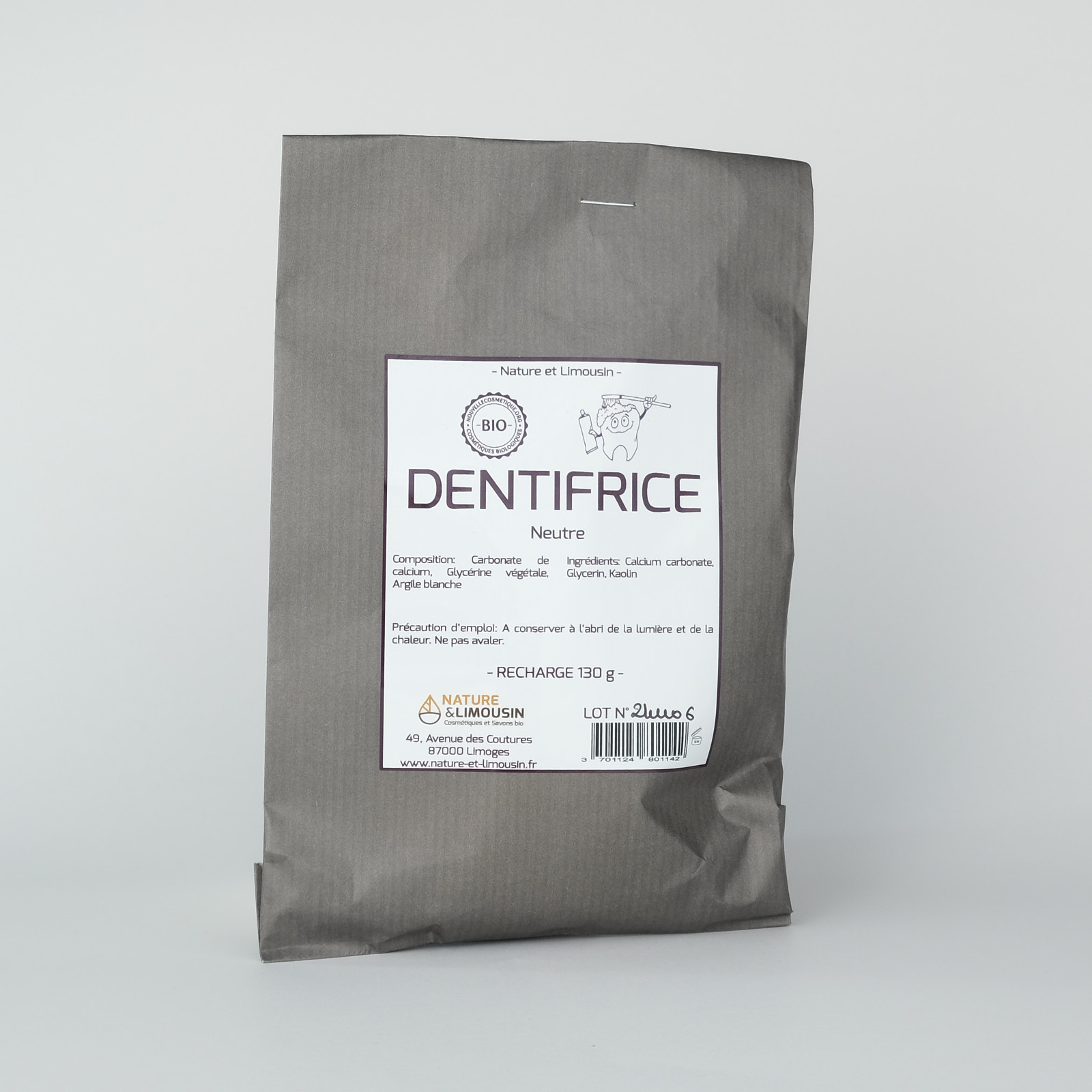 Recharge pour Dentifrice Neutre