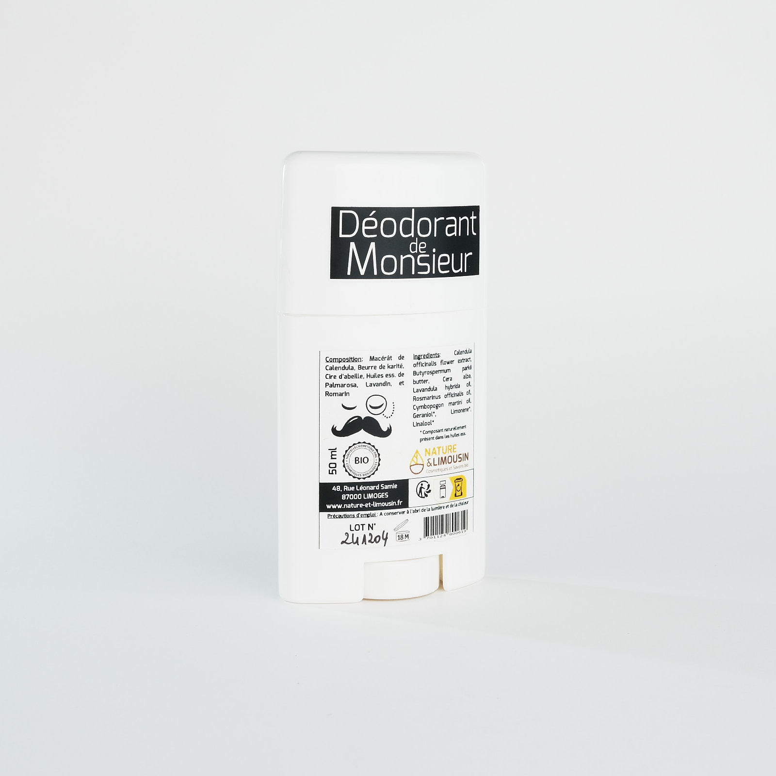 Déodorant de Monsieur en Stick