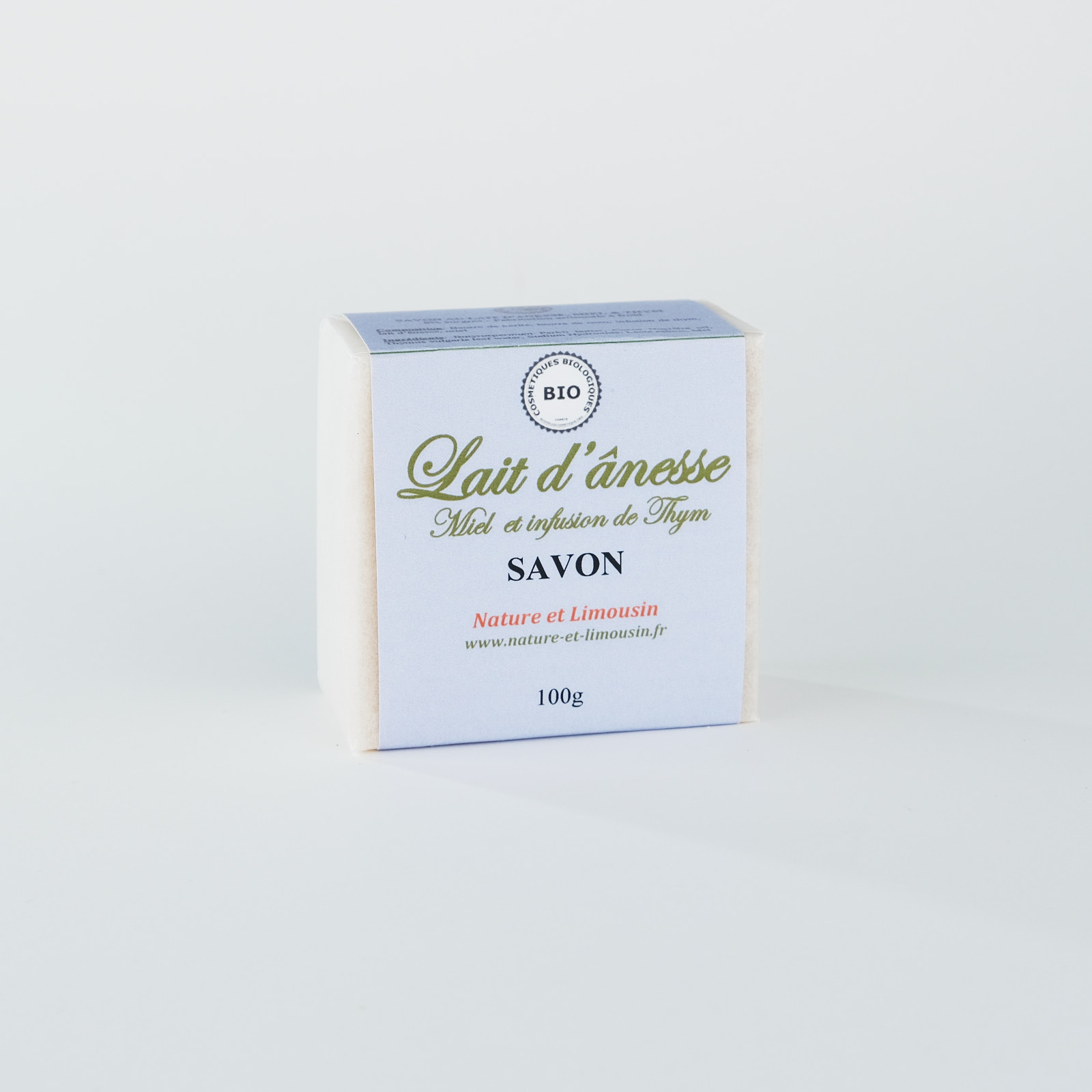 Savon Lait d'anesse - Miel - Thym
