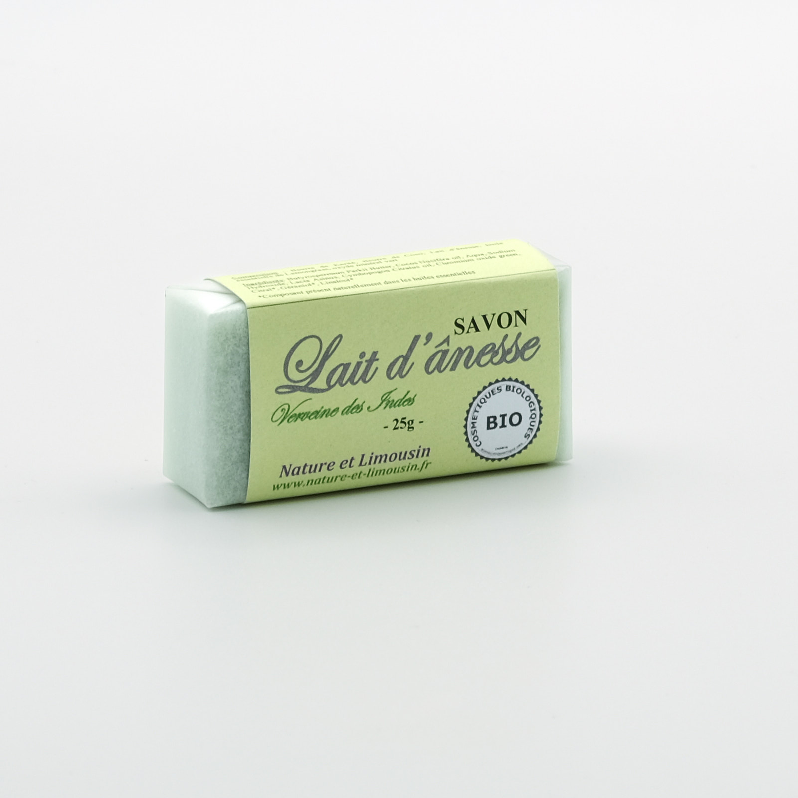 Savon Invité au lait d’ânesse & Verveine des Indes