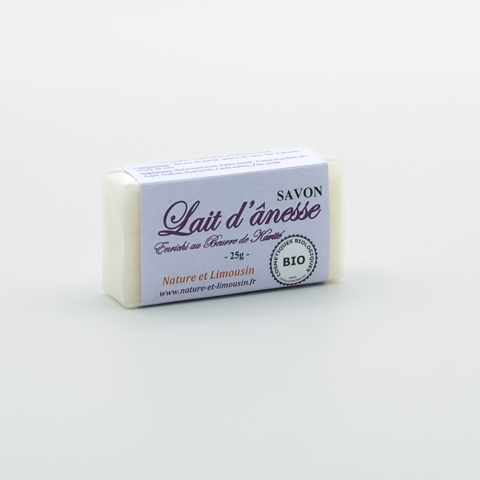 Savon Invité au lait d'anesse