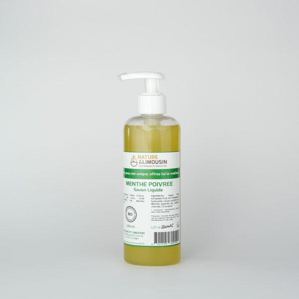 Savon liquide Menthe Poivrée