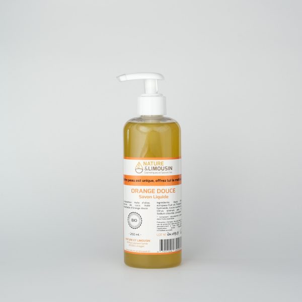 Savon liquide Orange douce