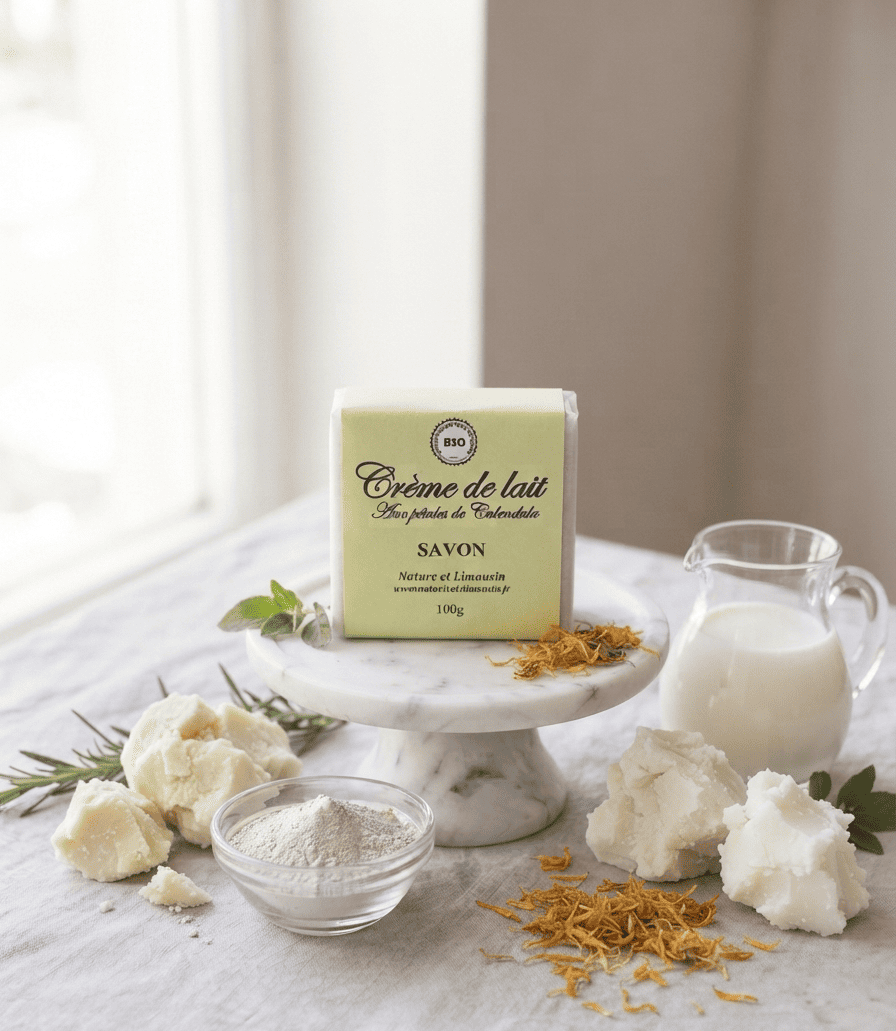 savon crème de lait