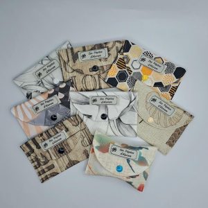 pochette à savon avec intérieure plastifié