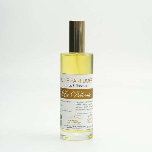 huile parfumee delicate