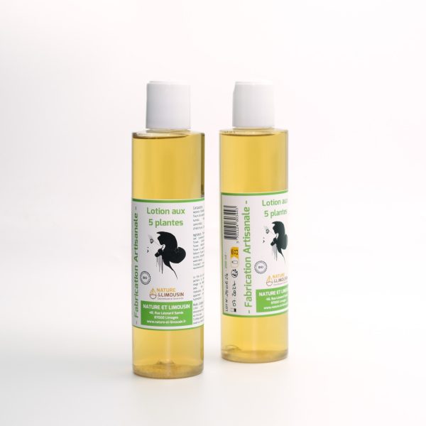 lotion 5 plantes