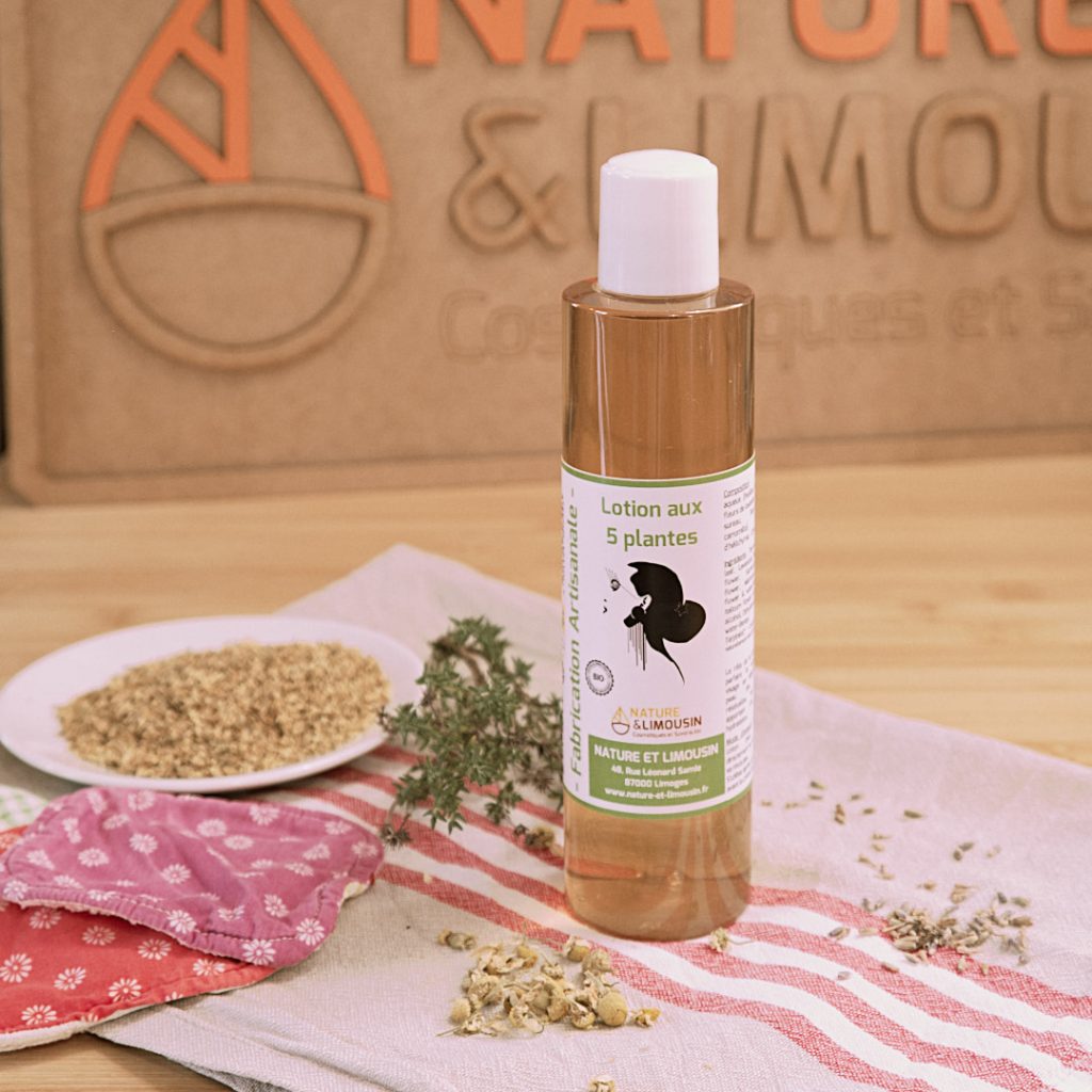 lotions aux 5 plantes ins5
