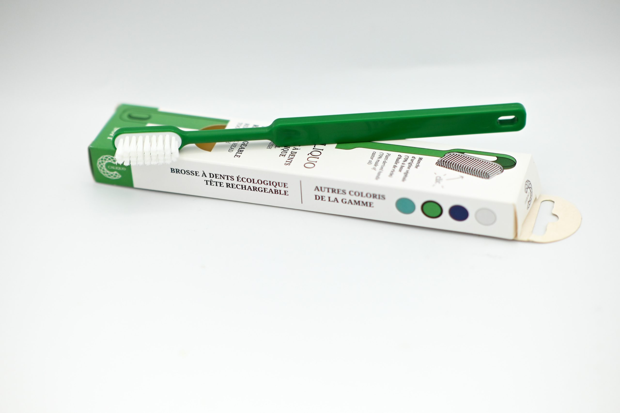 Brosse à dents SOUPLE – Verte