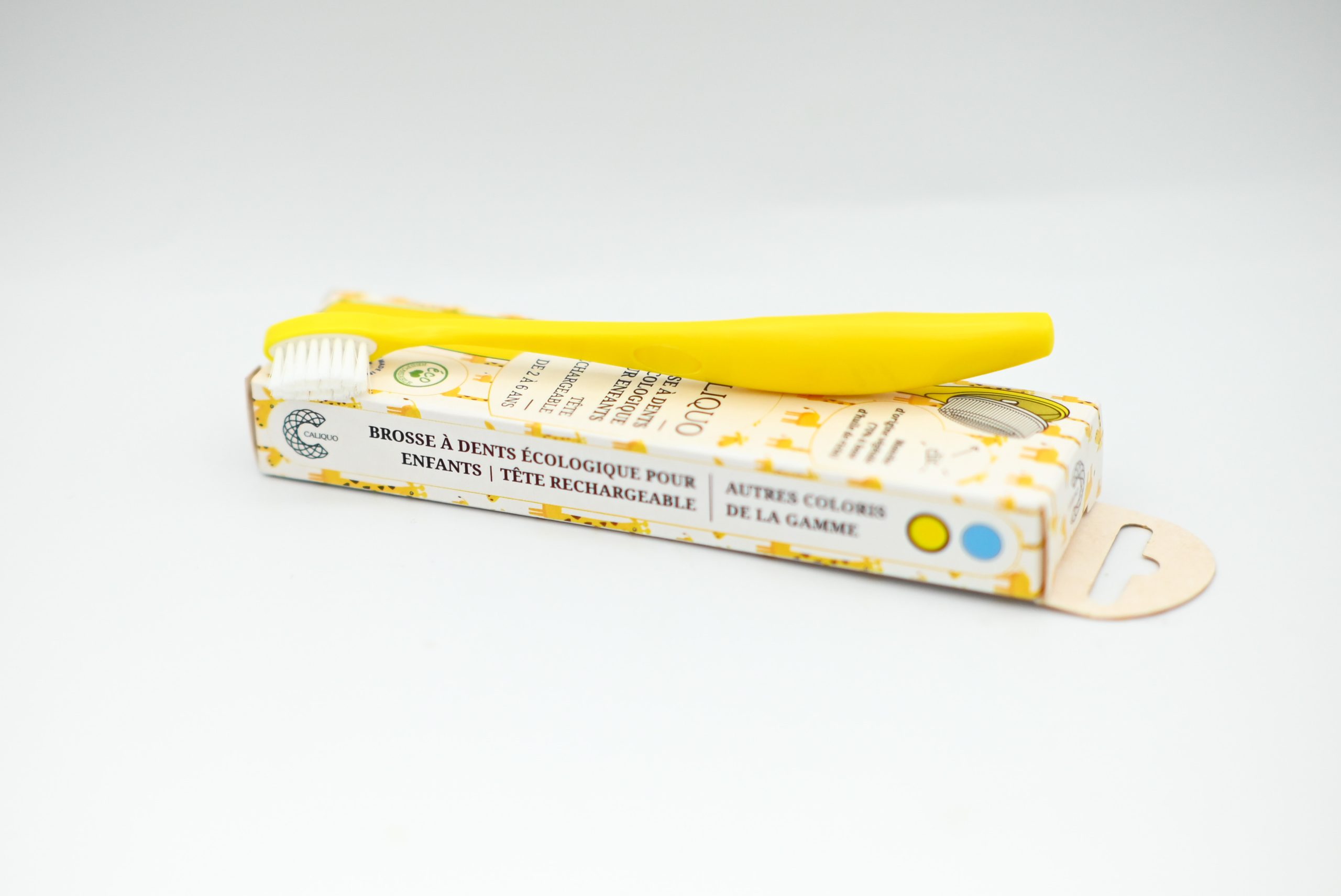 Brosse à dents pour enfants – JAUNE